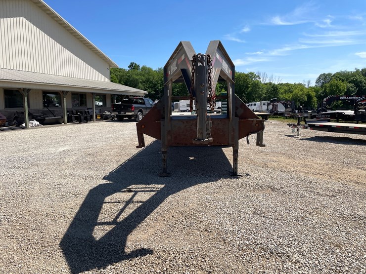 #456-•-2014-maxey-25'-gooseneck-flatbed-trailer-(has-wi-title)-(helenville,-wi)-image-2