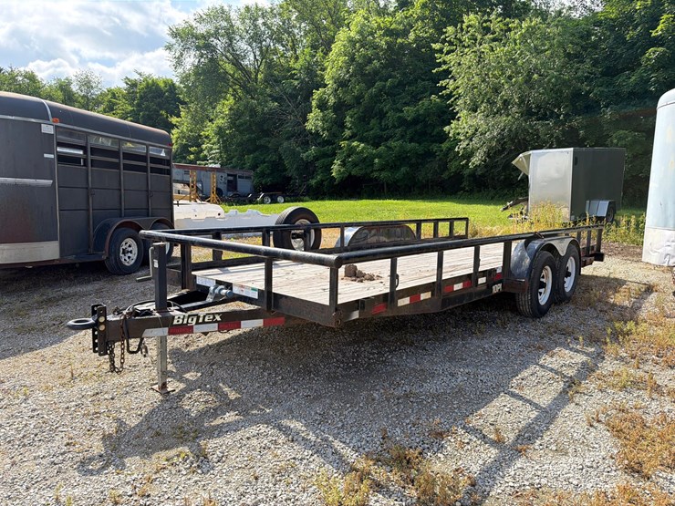 #454-•-2017-bigtex-20'-tandem-axle-utility-trailer-(has-wi-title)(helenville,-wi)-image-1