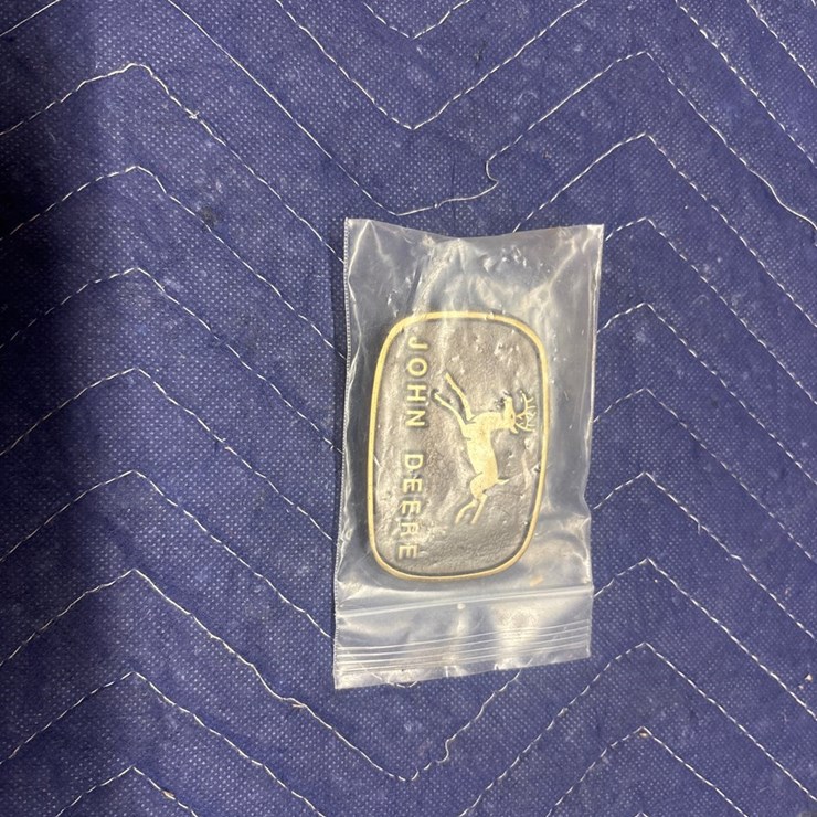 #58 • John Deere belt buckle