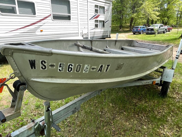 #508-•-aluma-craft-14'-aluminum-boat-&-trailer-(sells-with-bill-of-sale-only)-(spring-brook,-wi)-image-10