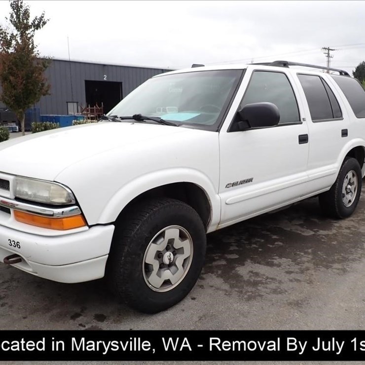 2002 CHEVROLET BLAZER