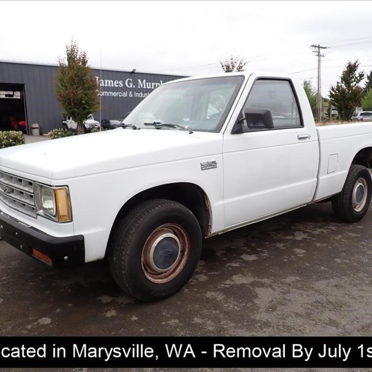1989 CHEVROLET S10