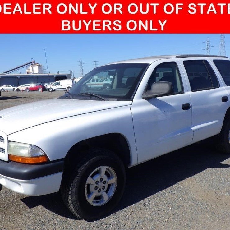 2001 DODGE DURANGO