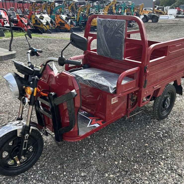 #32 • Electric Cargo Trike - ET13 - Red