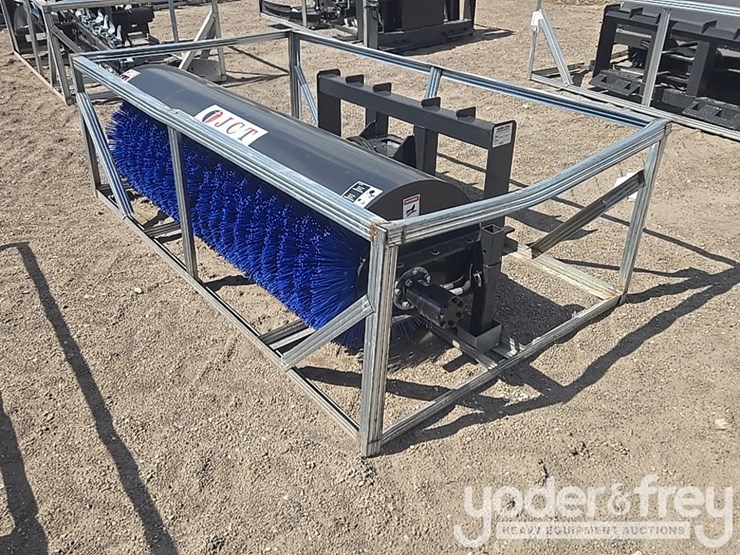 unused-jct-84"-angle-broom-to-suit-skidsteer-image-1