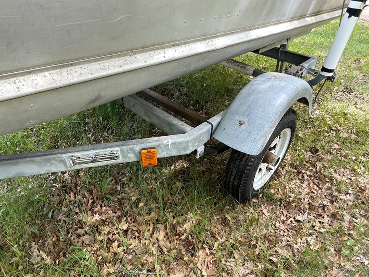 #508-•-aluma-craft-14'-aluminum-boat-&-trailer-(sells-with-bill-of-sale-only)-(spring-brook,-wi)-image-12