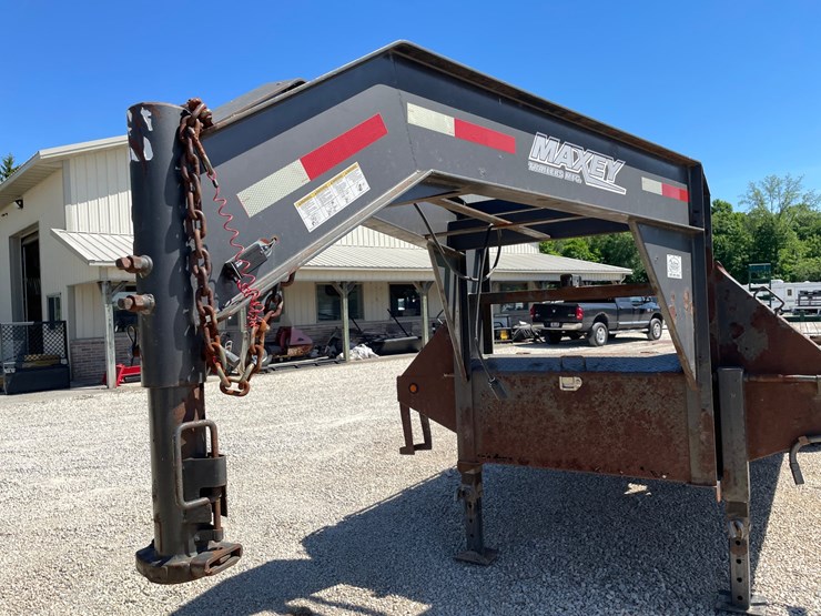 #456-•-2014-maxey-25'-gooseneck-flatbed-trailer-(has-wi-title)-(helenville,-wi)-image-11