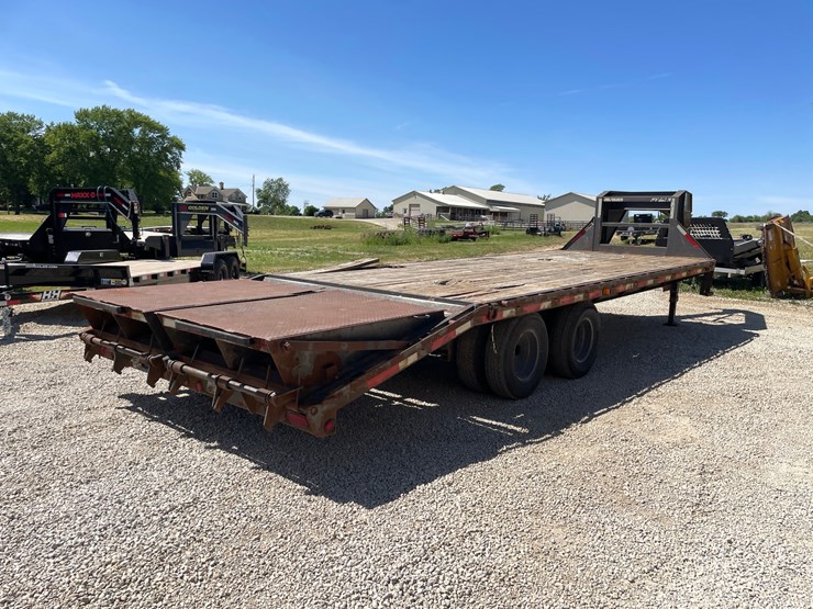 #456-•-2014-maxey-25'-gooseneck-flatbed-trailer-(has-wi-title)-(helenville,-wi)-image-5