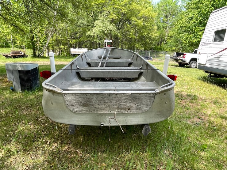 #508-•-aluma-craft-14'-aluminum-boat-&-trailer-(sells-with-bill-of-sale-only)-(spring-brook,-wi)-image-5
