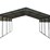 unused-onshine-12'-x-20'-galvanized-steel-carport,-verticle-tile,-sturdy-roof-image-9