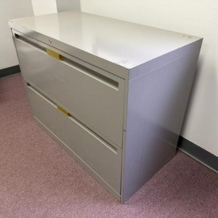 2 Drawer Metal Filing Cabinet