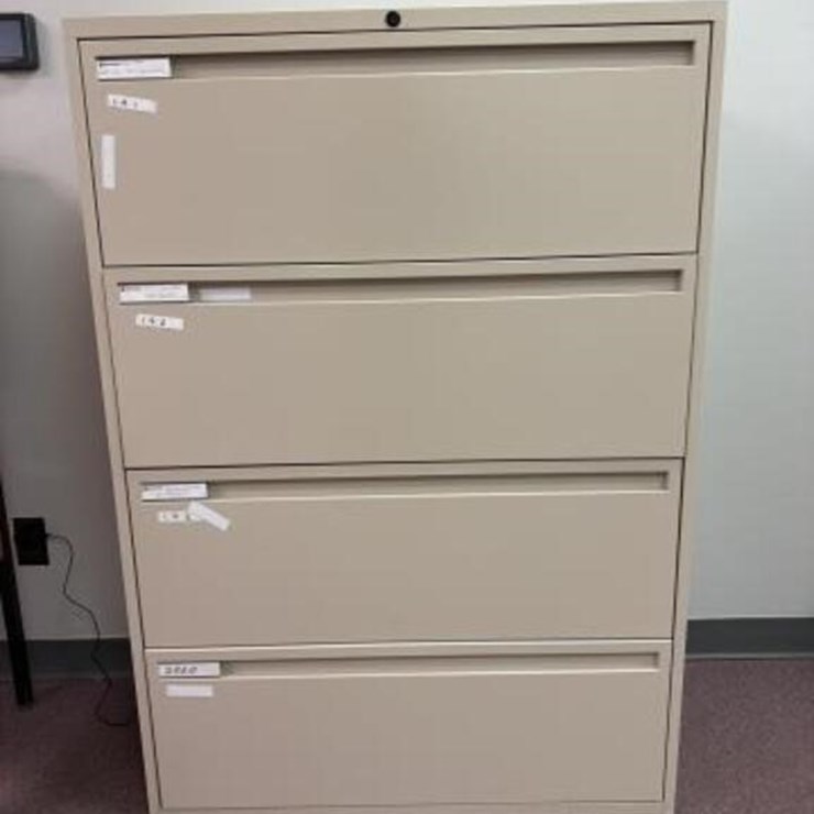 4 Drawer Metal Filing Cabinet