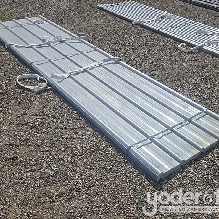 Unused Clear Polycarbonate Roof Panel 12' x 3' (30 of)