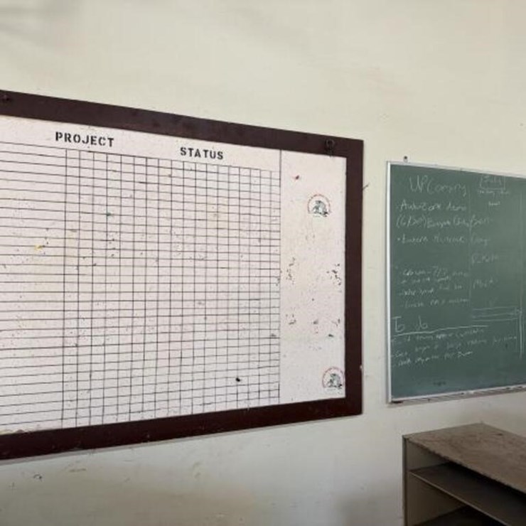 Project Board and Caulk Board