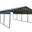 unused-onshine-12'-x-20'-galvanized-steel-carport,-verticle-tile,-sturdy-roof-image-10