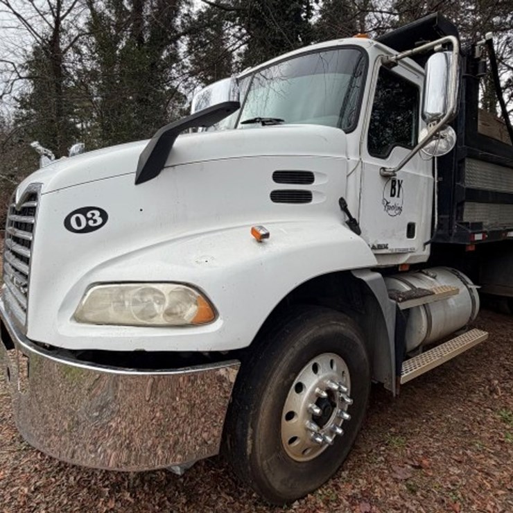 #522 • 2007 MACK CXP613 TANDEM AXLE DUMP TRUCK - CHARLOTTE, NC