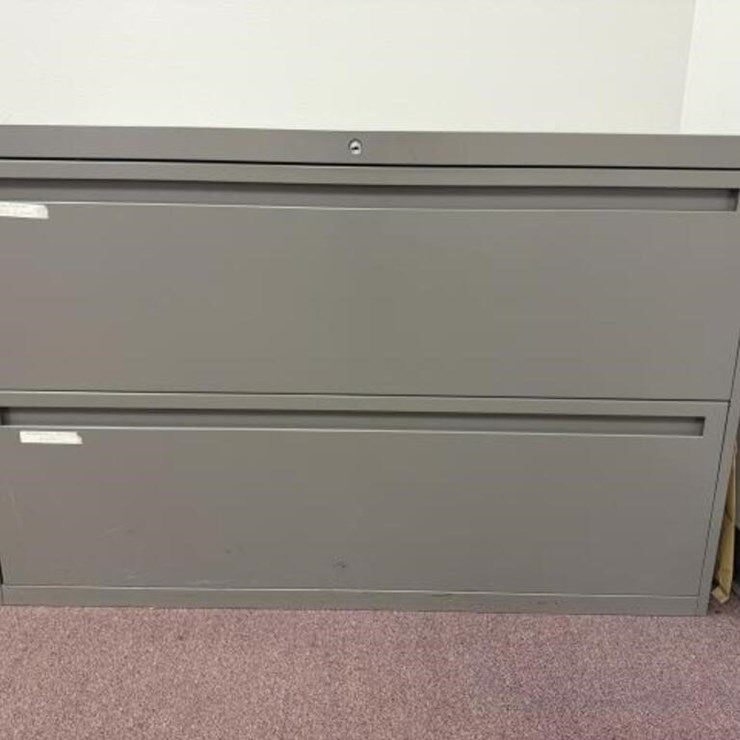 2 Drawer Metal Filing Cabinet