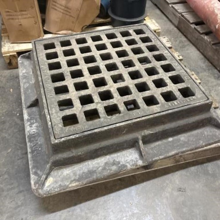 Steel storm drain and parts