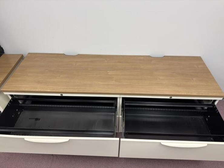 4-drawer-metal-filing-cabinet-with-wood-grain-top-image-5