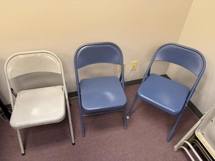 (9)-metal-folding-chairs,-various-colors-image-4
