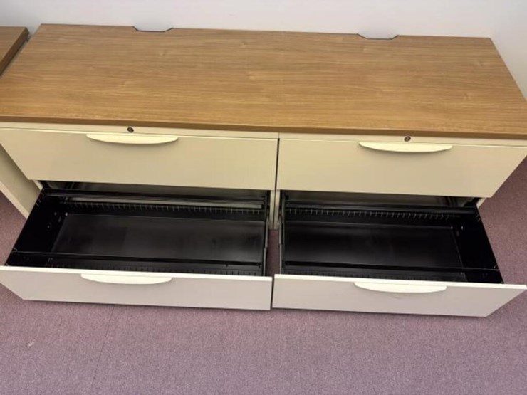4-drawer-metal-filing-cabinet-with-wood-grain-top-image-6