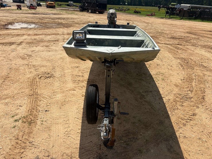 2000-southfork-aluminum-skiff-w/-yamaha-25hp-image-4