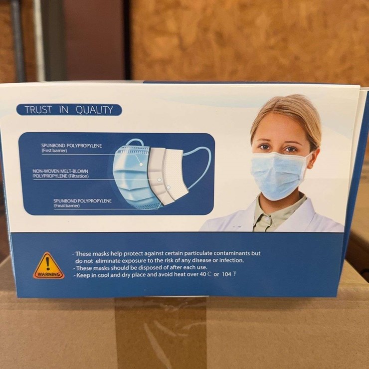 (16) Boxes Jointown Face Masks