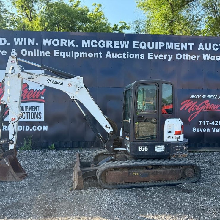 2018 BOBCAT E55