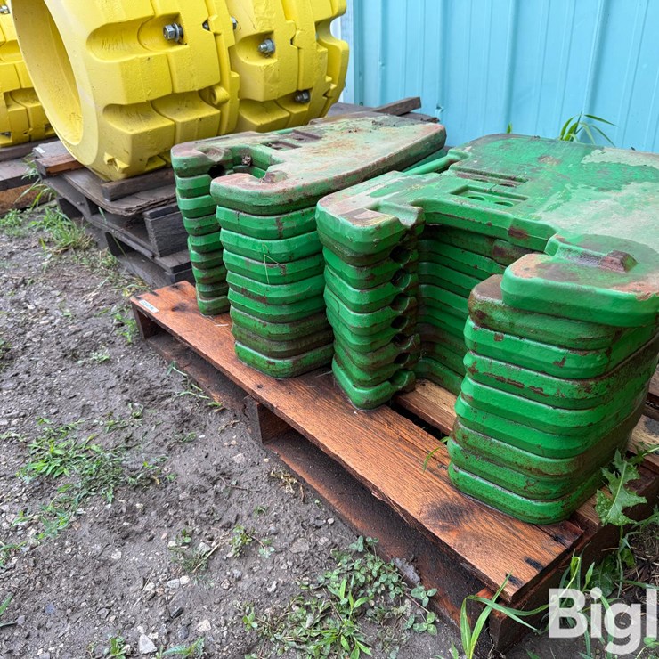 John Deere Front Suitcase Weights