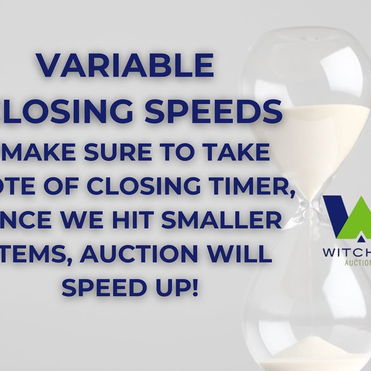 #Variable • VARIABLE CLOSING SPEEDS