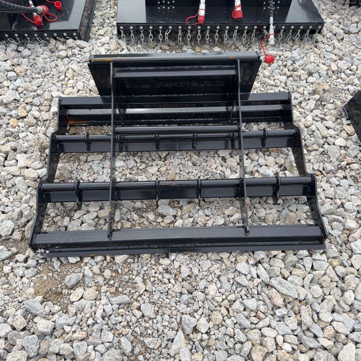 Mini Skid Steer Rock Bucket Attachment