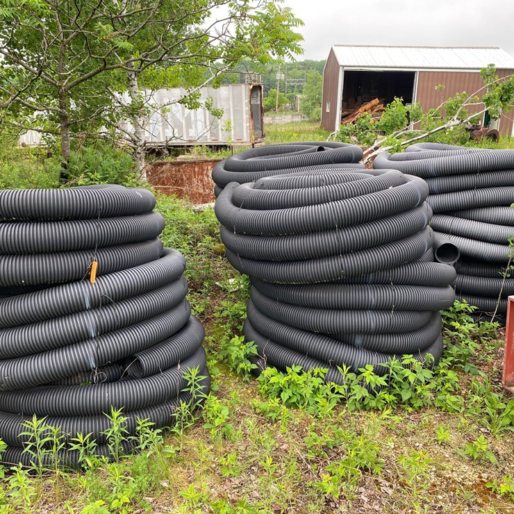 #1581 • (12) Spools of 6" Drain Tile