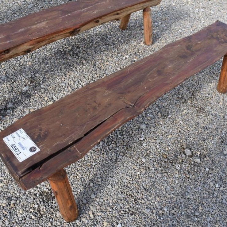 RUSTIC WOOD BENCH 45973