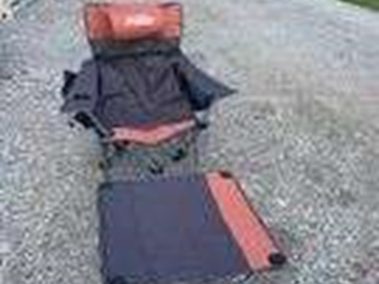 collapsible-camping-chair.-orange-brown.-comes-with-foot-stool-and-storage-bag!-image-1