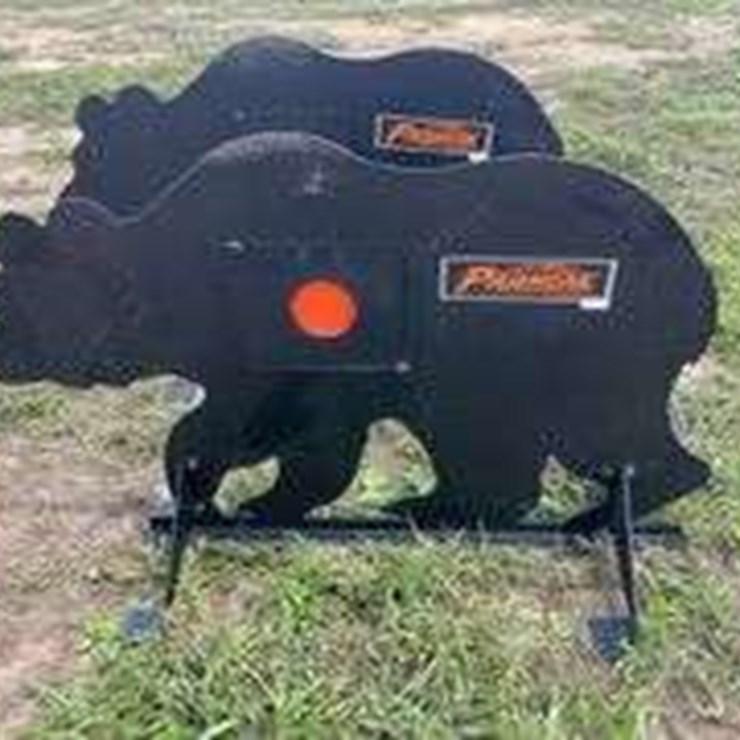 PABREAK Bear Shaped Reactive Shooting Target