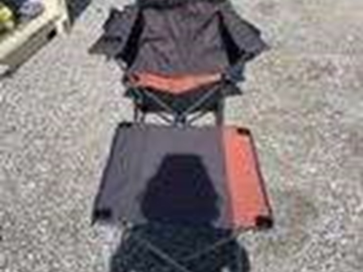 collapsible-camping-chair.-orange-brown.-comes-with-foot-stool-and-storage-bag!-image-1