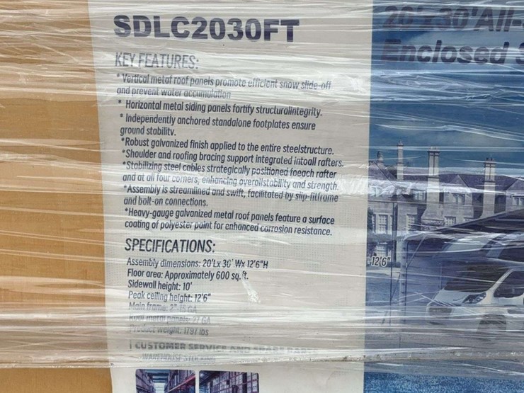 sdlanch-sdlc2030ft-20'-x-30'-all-steel-carport-kit-image-3
