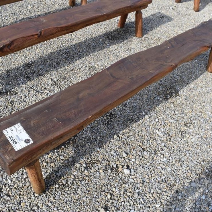 RUSTIC WOOD BENCH 45969