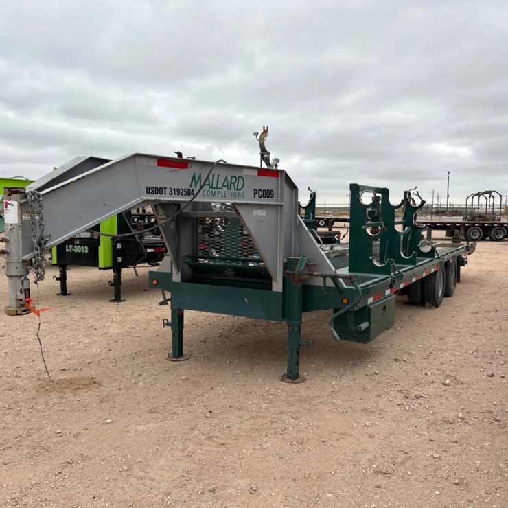 2019 TOP HAT TRAILERS 28’ X 102” T/A GOOSENECK WIRELINE TOOL TRAILER