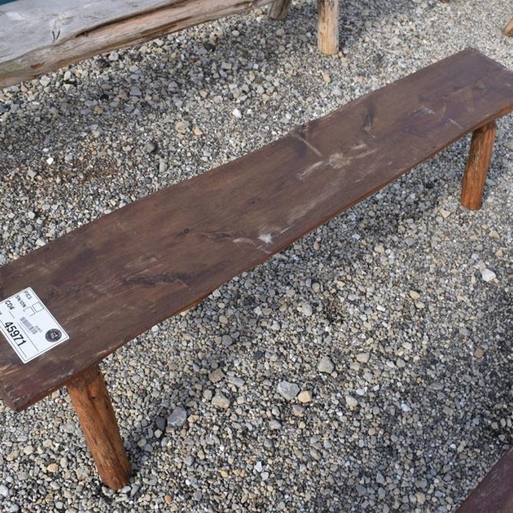 RUSTIC WOOD BENCH 45971