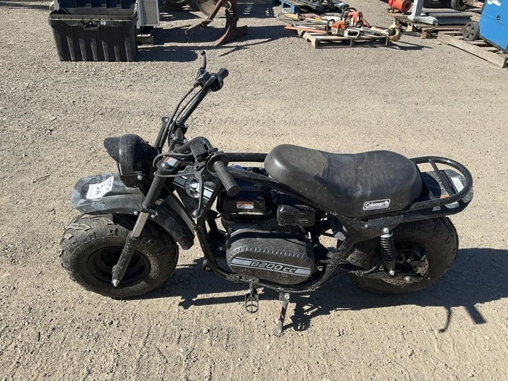 coleman-b200cc-mini-bike,-gas-image-2