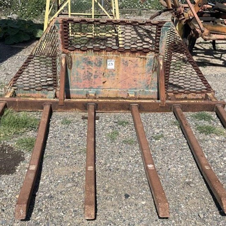 JESSEE 8' 6-Prong Orchard Rake Attachment