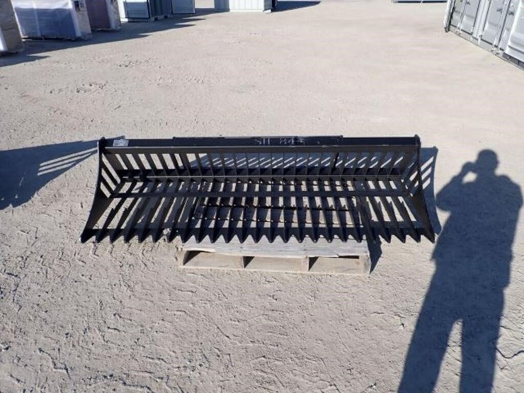 unused-greatbear-84-in.-skid-steer-rock-bucket-image-1