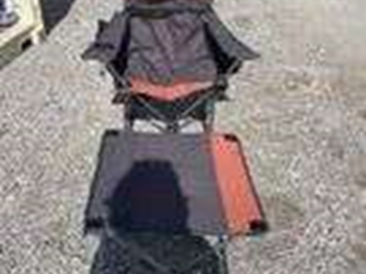 collapsible-camping-chair.-orange-brown.-comes-with-foot-stool-and-storage-bag!-image-1