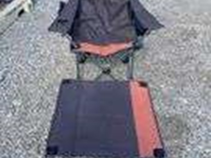 collapsible-camping-chair.-orange-brown.-comes-with-foot-stool-and-storage-bag!-image-1