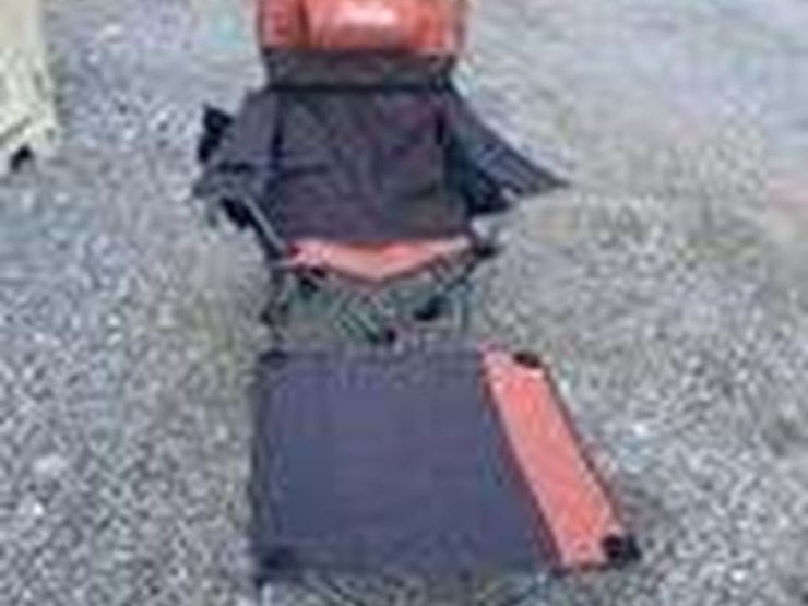 collapsible-camping-chair.-orange-brown.-comes-with-foot-stool-and-storage-bag!-image-1