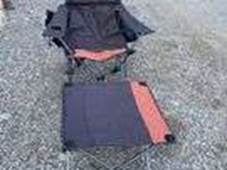 collapsible-camping-chair.-orange-brown.-comes-with-foot-stool-and-storage-bag!-image-1