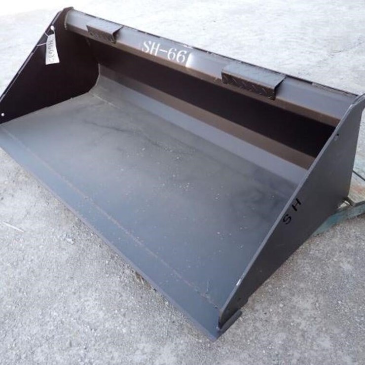 UNUSED 66 In. Skid Steer Bucket