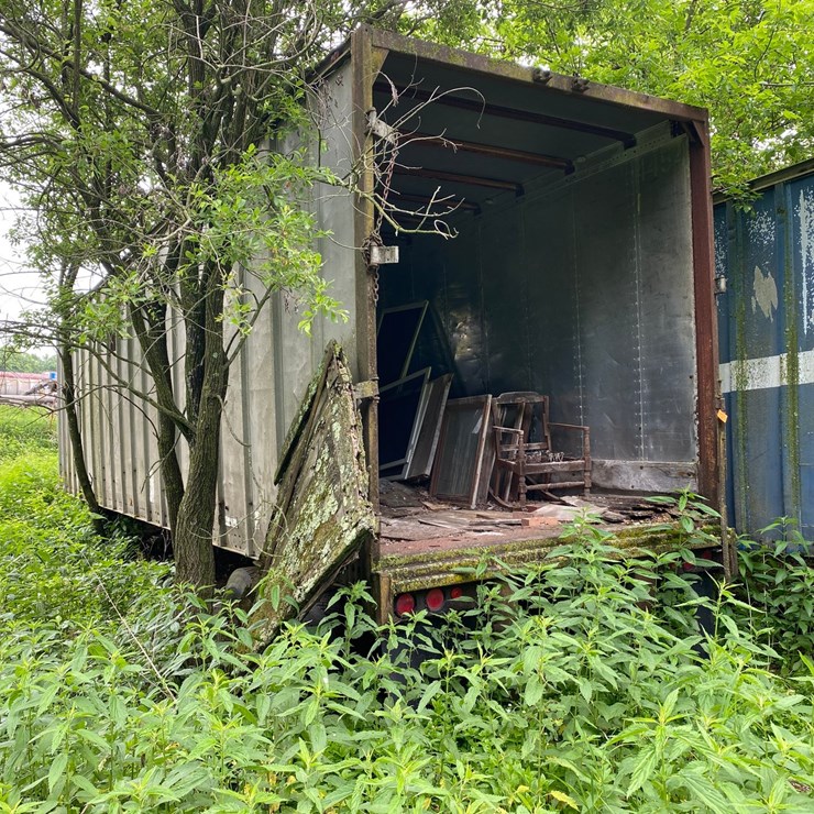 #1638 • Semi Trailer with Contents (No Title)