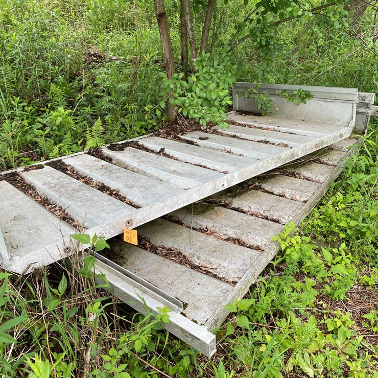 #1626 • (2) Aluminum Deck Extensions